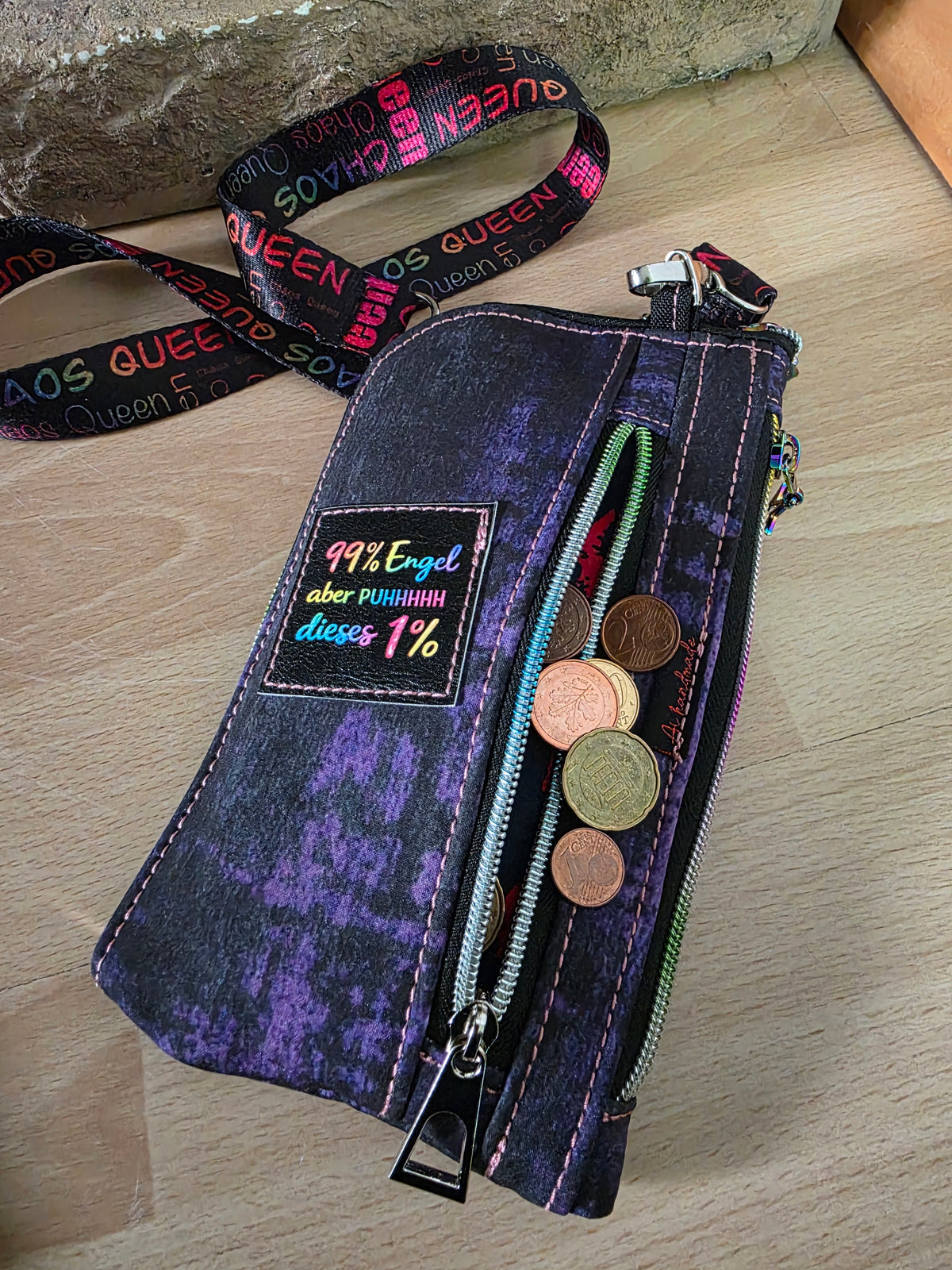 2in1 Umhängengeldbörse Handytasche